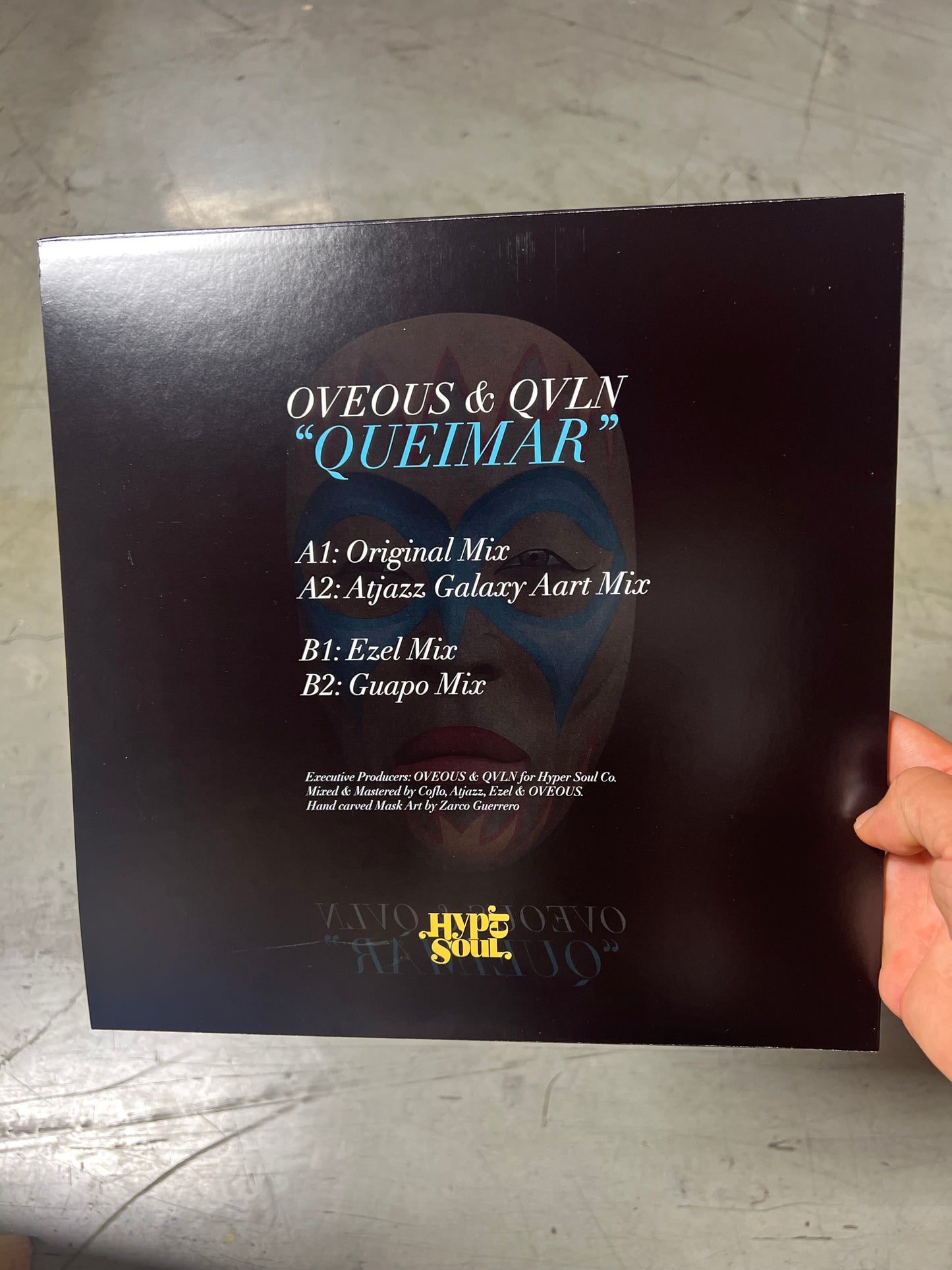 QUEIMAR - OVEOUS & QVLN 12" VINYL