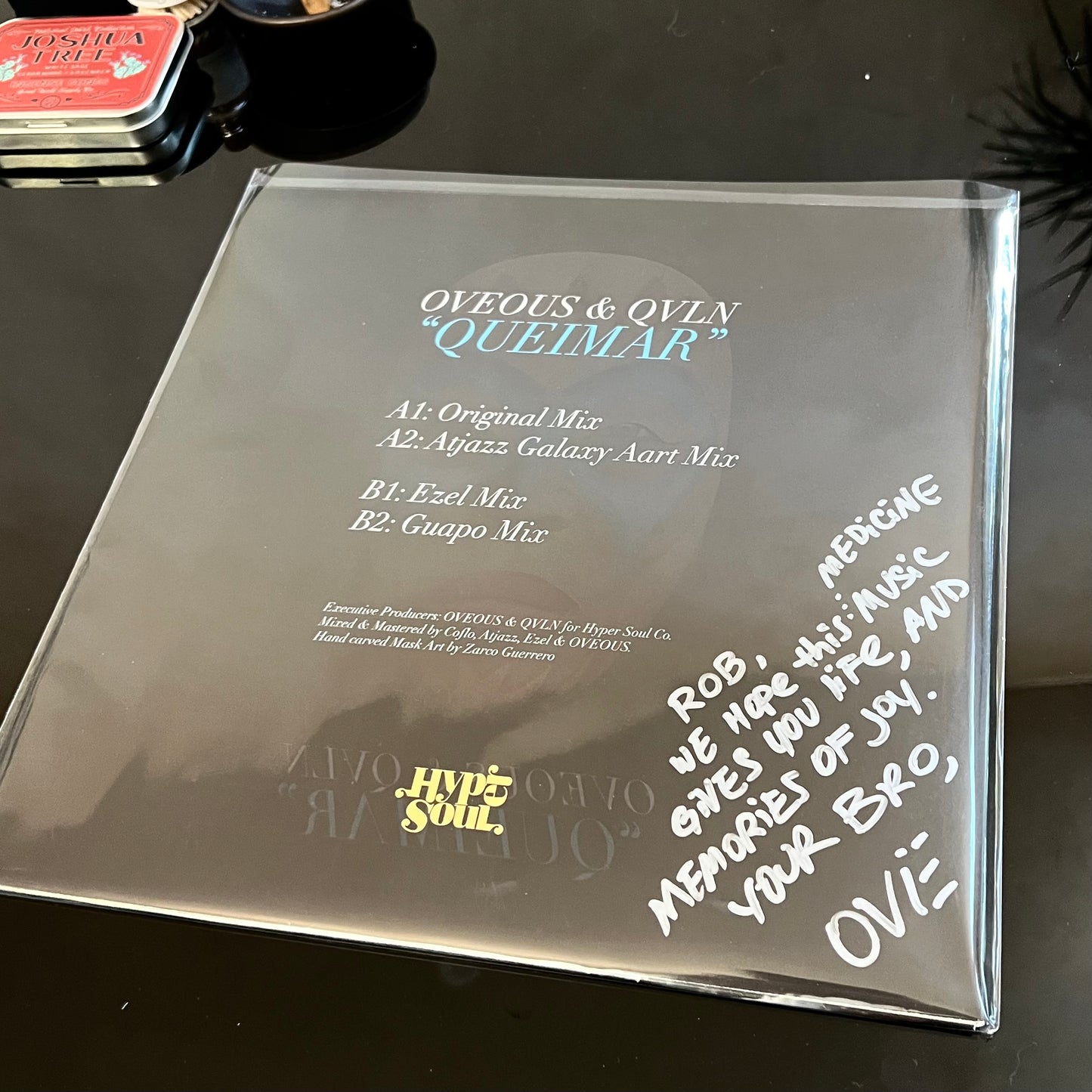 QUEIMAR - OVEOUS & QVLN 12" VINYL